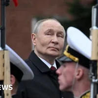Putin denounces Nato at scaled back Russia's Victory Day parade