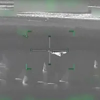 UAE releases video of Iranian drone interception