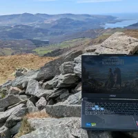 I tested the MSI Cyborg 14 gaming laptop by carrying it for 105 miles through the mountains of Wales