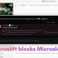 Microsoft bans the word "Microslop" on its Discord, then locks the server
