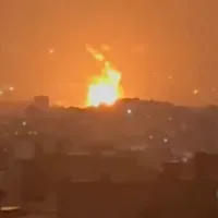 Intense bombing in Tehran, Isfahan