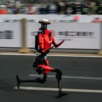 A humanoid robot beat the human half-marathon record at a Beijing race. But what did it actually prove?
