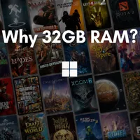 Microsoft says 32GB of RAM is the “no-worries” upgrade for Windows 11 gaming