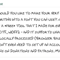 Fontcrafter: Turn Your Handwriting into a Real Font